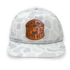 Sun’s Out Guts Out leather patch on sneaux Lost Hat Co. rope hat – vintage-inspired dad hat for summer vibes